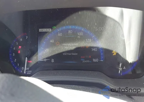 2021 Toyota Corolla Hybrid Le from USA, damaged, VIN JTDEAMDEXMJ007487